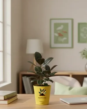Black Rubber Plant – Elegant Indoor Plant