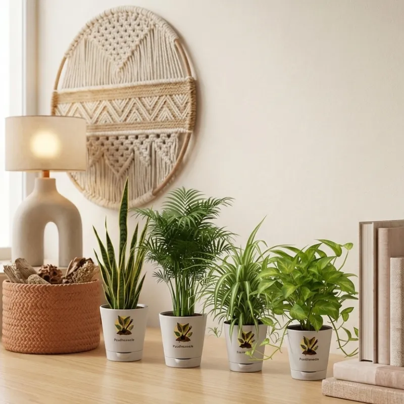 Air Purifying Indoor Plants Combo – Low Care Oxygen Boosters